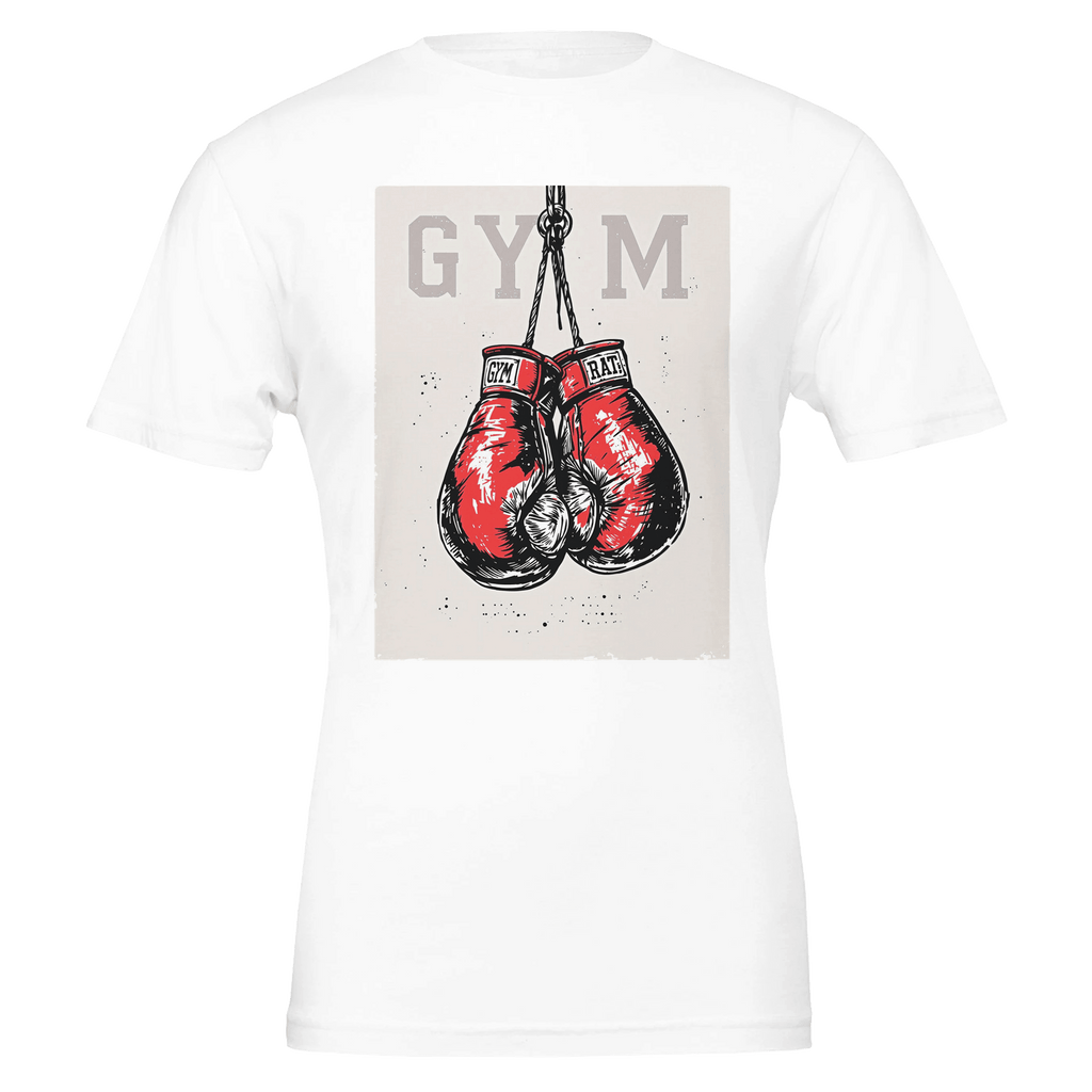 Retro Boxing Gym Rat T-Shirt | Vintage Fight Poster Style Tee - Wild Thread Co