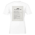 Retro British Football Terrace Poetry T-Shirt | Vintage Fanzine Tee - Wild Thread Co