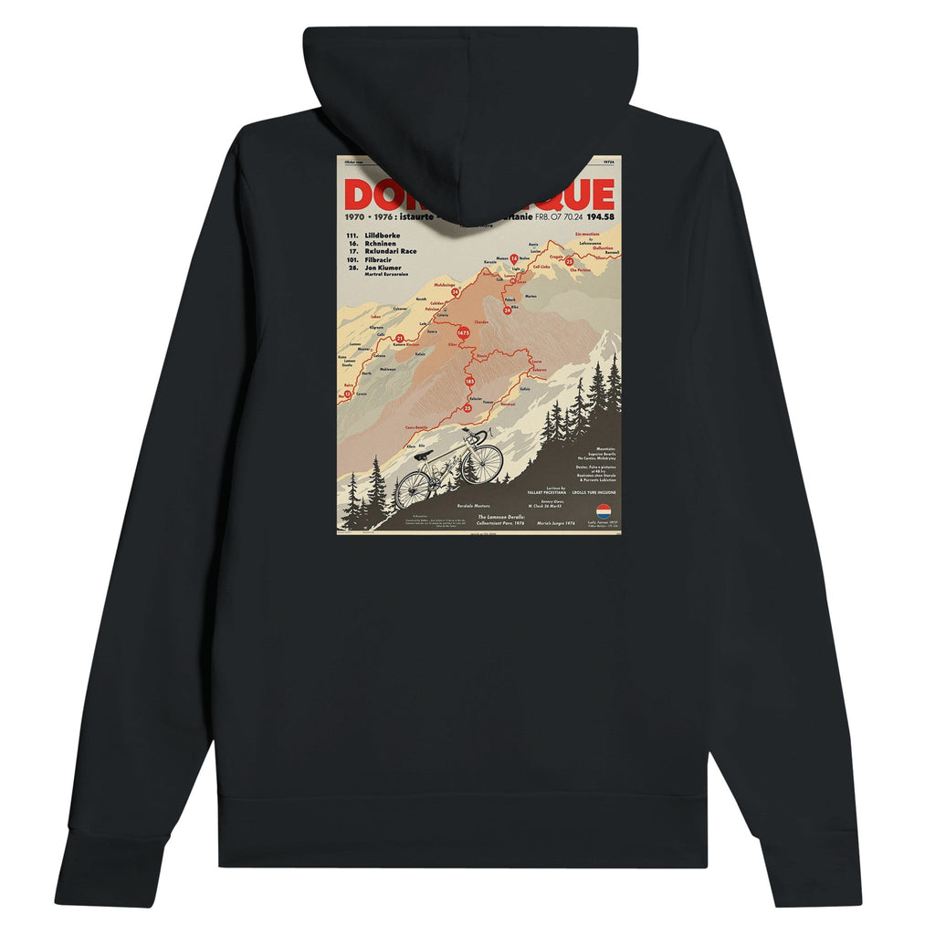 Retro Cycling Domestique 1970s Vintage Hoodie | Road Bike Gift - Wild Thread Co