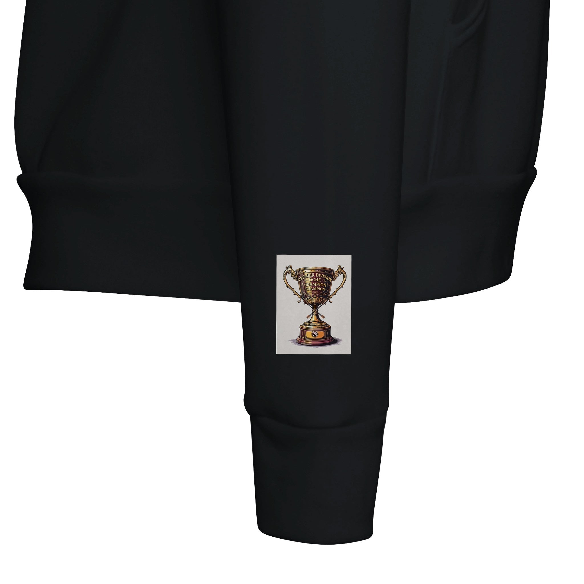 Retro Darts Trophy Hoodie | Pub Culture Oche Champion Navy Hoodie - Wild Thread Co