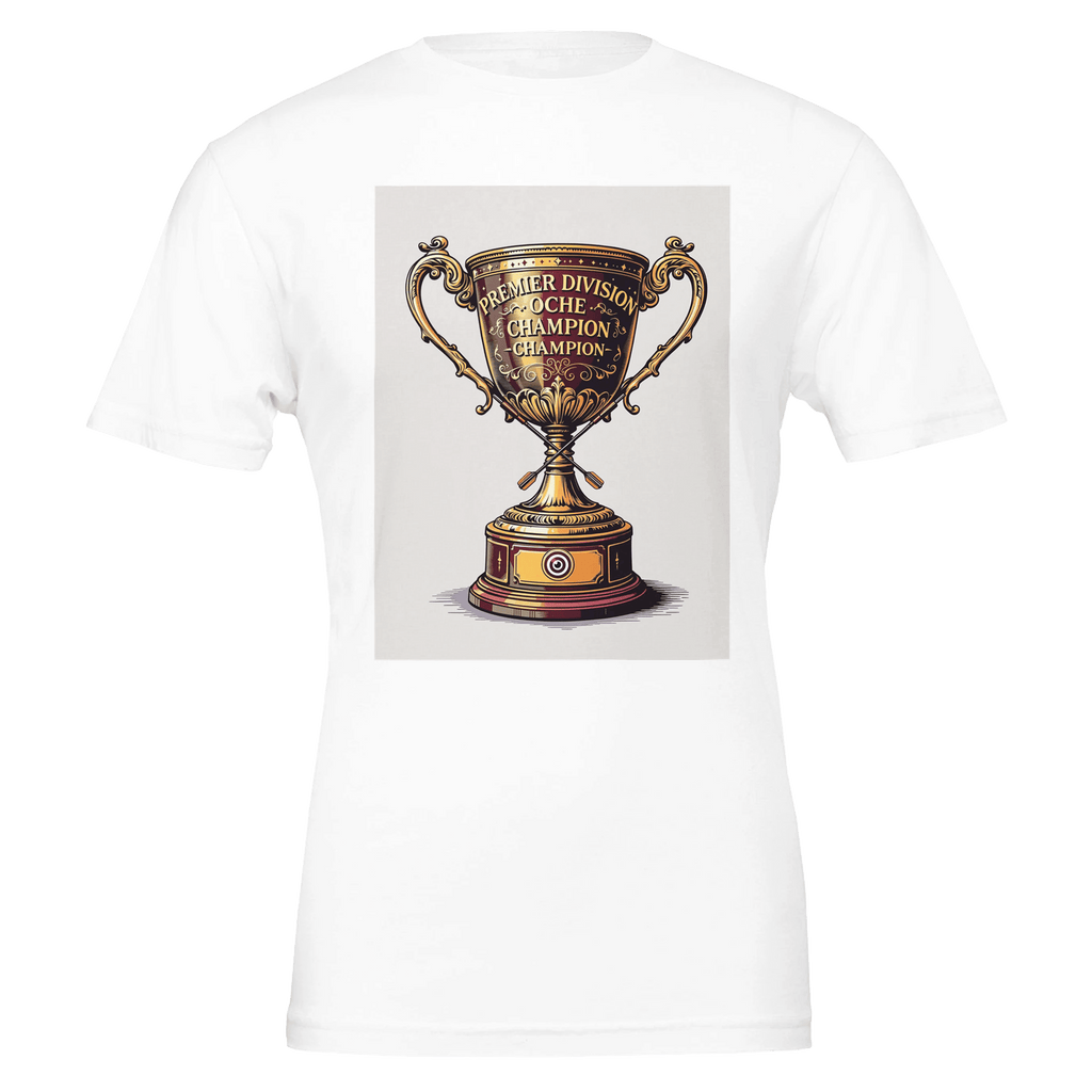 Retro Darts Trophy Oche Champion T-Shirt | Pub Culture Tee - Wild Thread Co