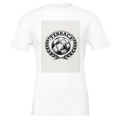 Retro Football Terrace Culture T-Shirt | Vintage Badge Design Navy - Wild Thread Co