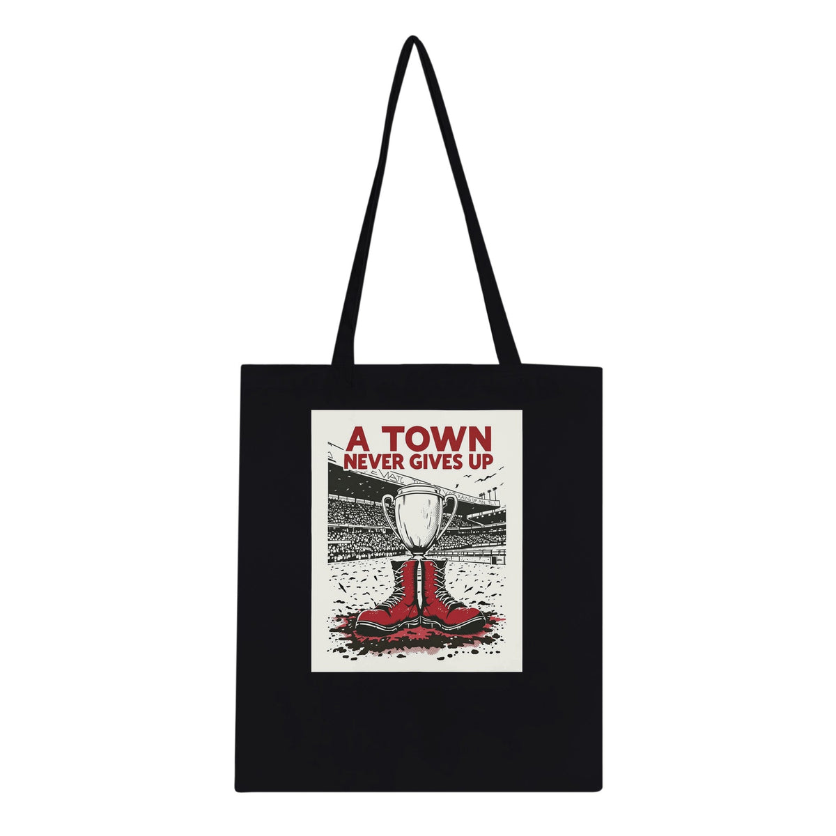 Retro Rugby Northern Grit Tote Bag | Gift for Her | UK - Wild Thread Co
