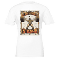 Retro Victorian Strongman Weightlifting T-Shirt | Gym Gift UK - Wild Thread Co