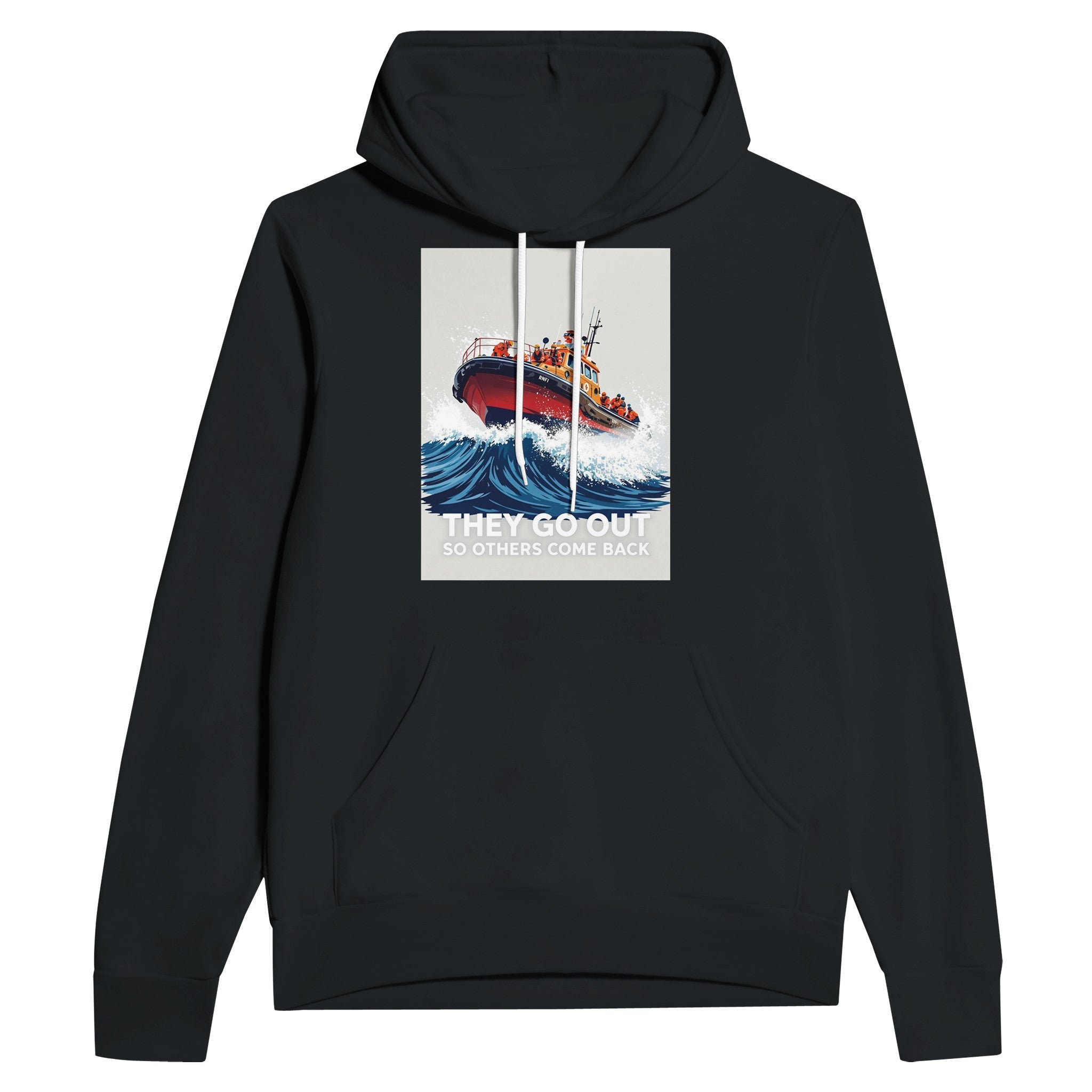 RNLI Lifeboat Sea Rescue Hoodie | Unisex Gift UK - Wild Thread Co