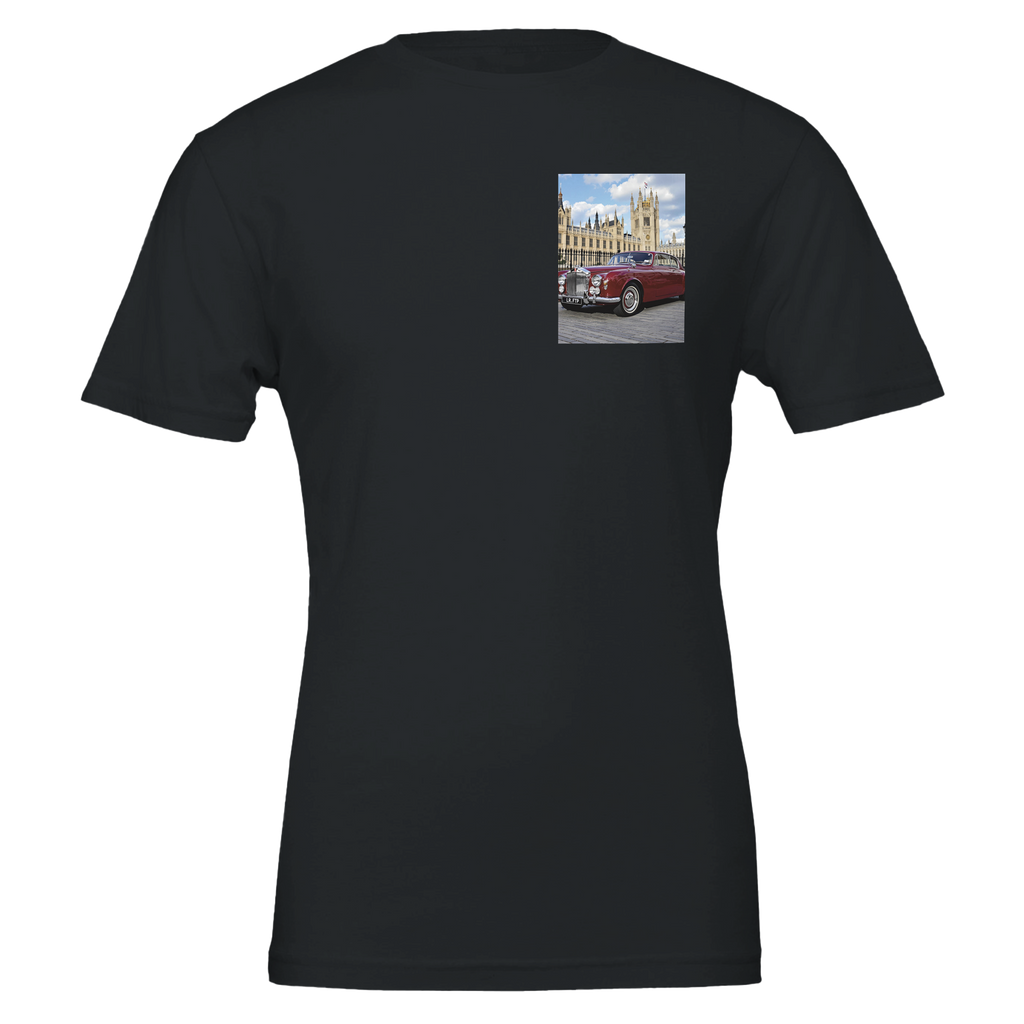 Rover P5b Coupe T-Shirt — detail view | Wild Thread Co