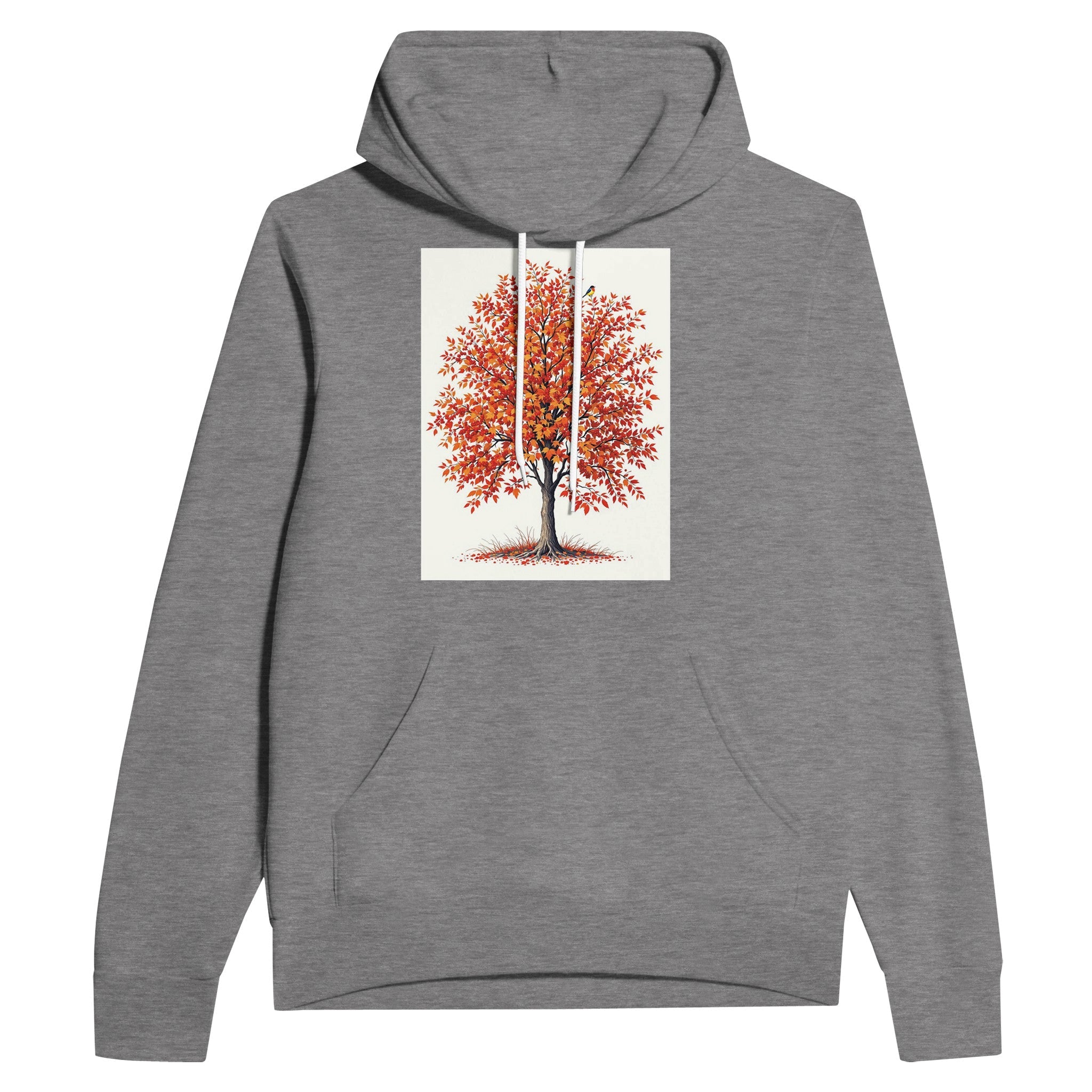 Rowan Tree Hoodie | Mountain Ash Berry Fieldfare Autumn Gift - Wild Thread Co