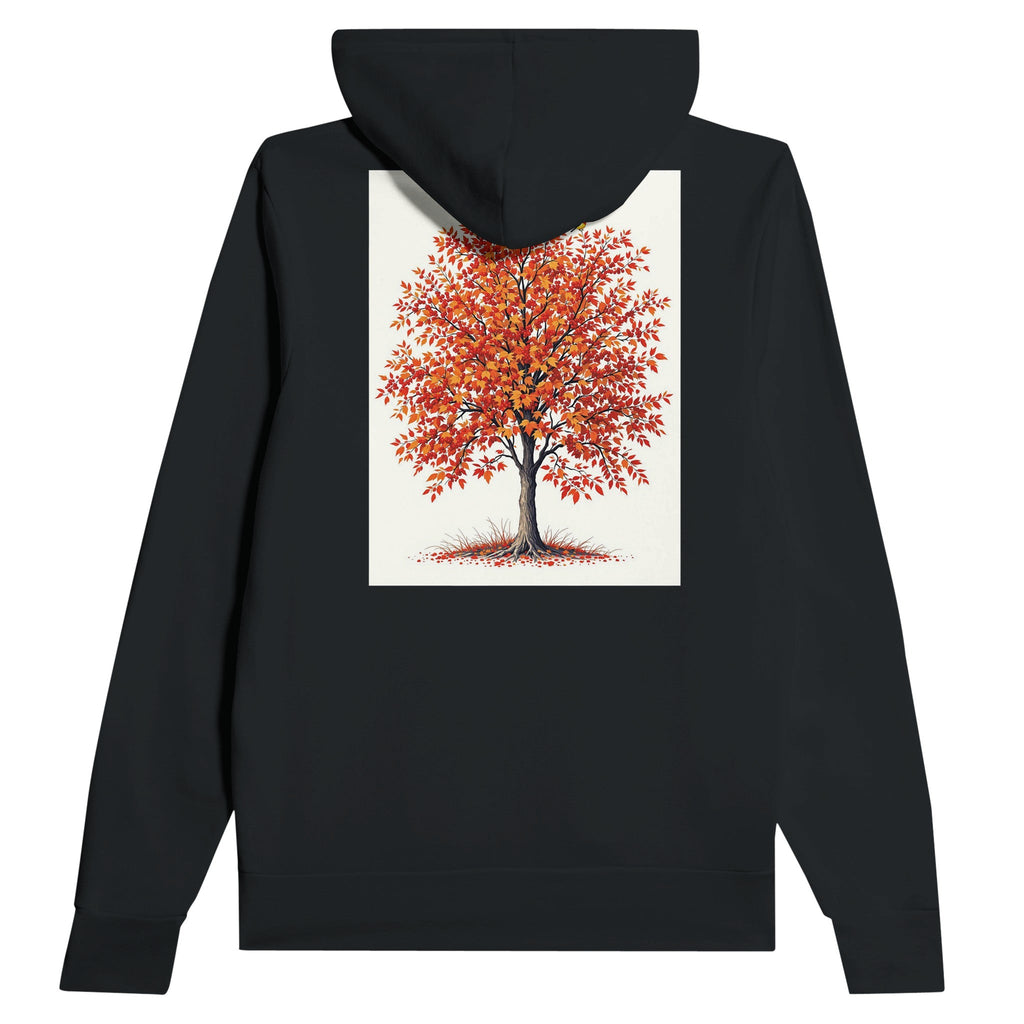 Rowan Tree Hoodie | Mountain Ash Berry Fieldfare Autumn Gift - Wild Thread Co