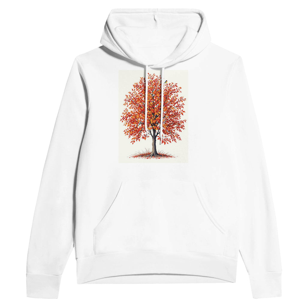 Rowan Tree Hoodie | Mountain Ash Berry Fieldfare Autumn Gift - Wild Thread Co