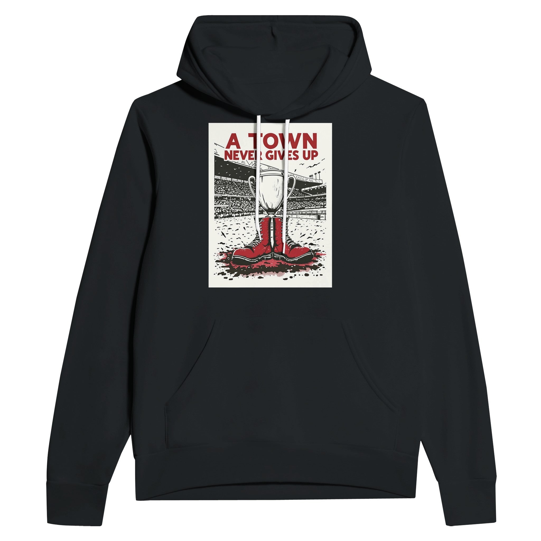 Rugby League Retro 1970s Navy Hoodie | Northern Pride Hoodie - Wild Thread Co