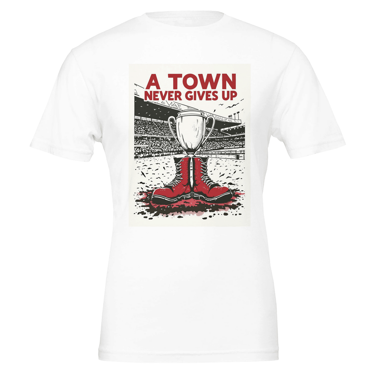 Rugby League Tee Northern Pride Shirt 1970s Match Programme Style - Wild Thread Co