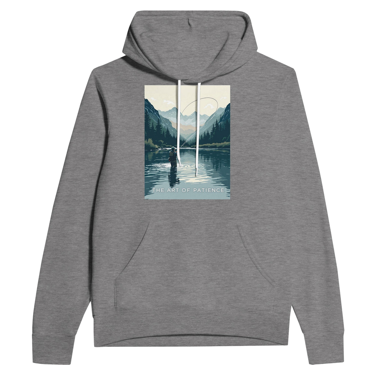 Salmon Fly Fishing Hoodie | Scottish River Angler Hoodie Gift - Wild Thread Co