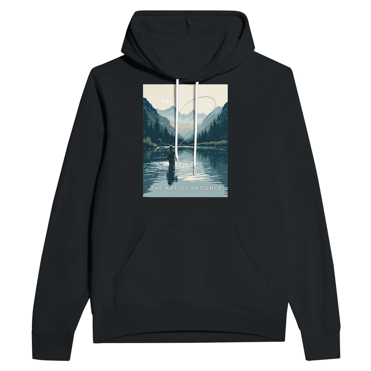 Salmon Fly Fishing Hoodie | Scottish River Angler Hoodie Gift - Wild Thread Co