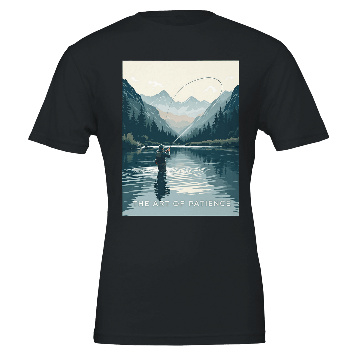 Salmon Fly Fishing T-Shirt | Scottish River Angler Tee Gift - Wild Thread Co