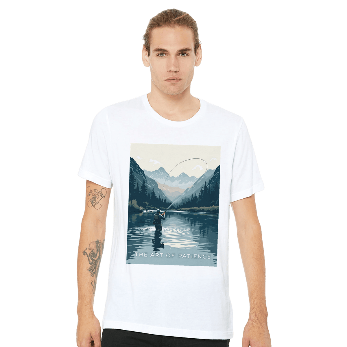 Salmon Fly Fishing T-Shirt | Scottish River Angler Tee Gift - Wild Thread Co