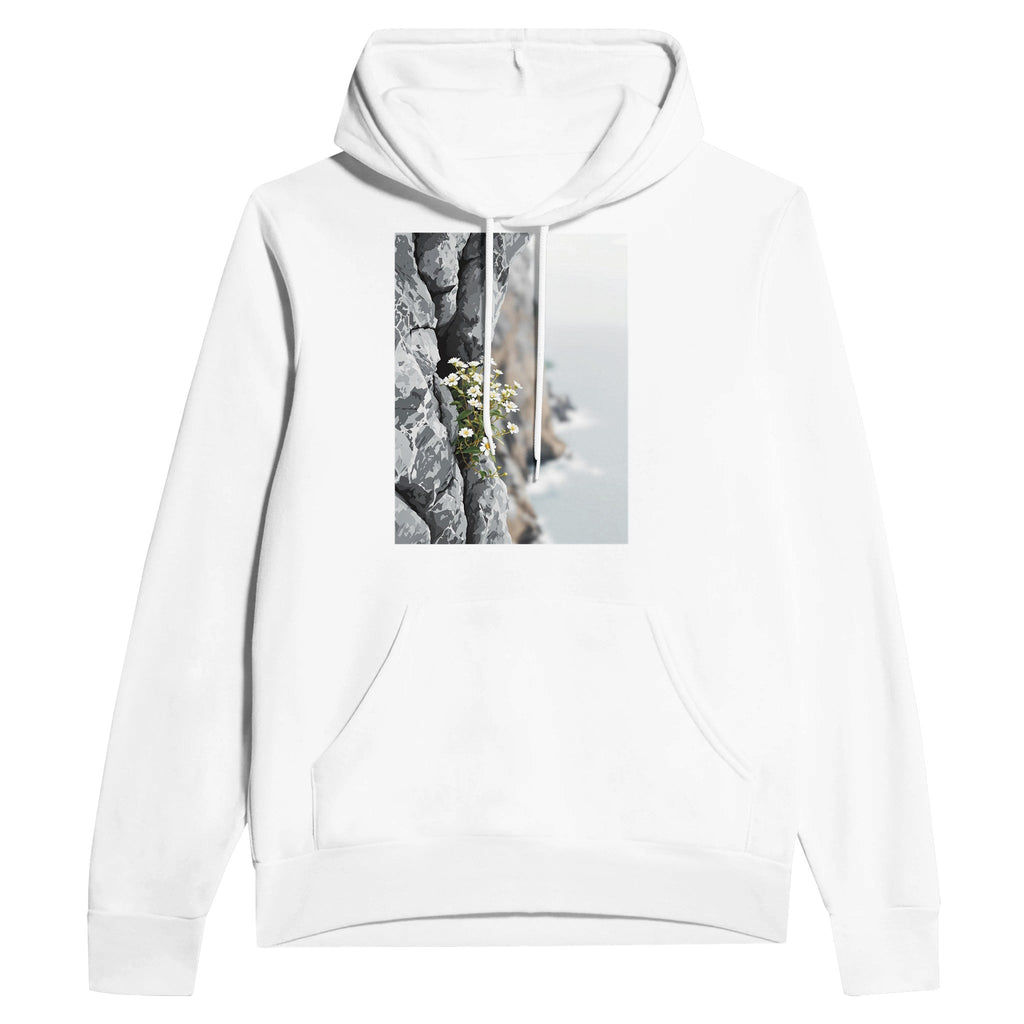 Sea Campion Cliff Flower Hoodie | Wildflower Hoodie UK - Wild Thread Co