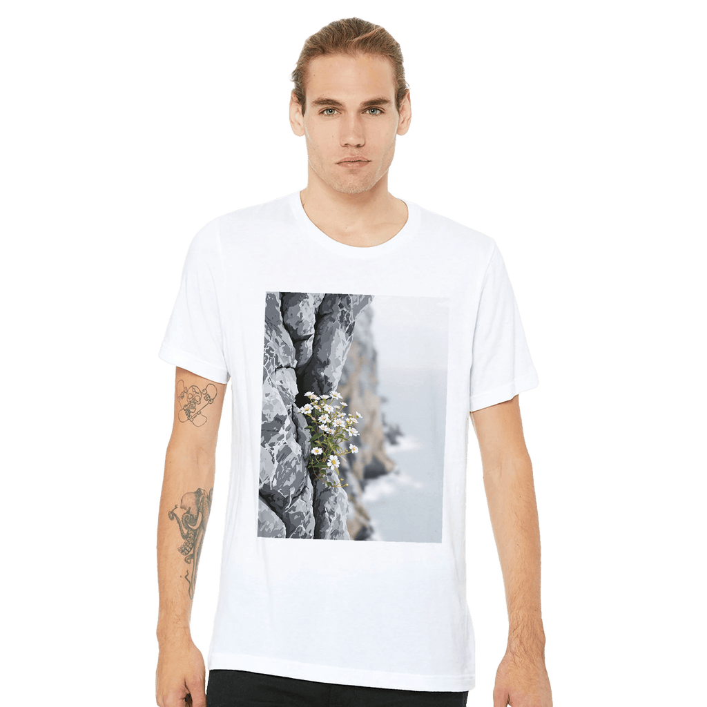 Sea Campion Cliff Flower T-Shirt | Wildflower Shirt UK - Wild Thread Co