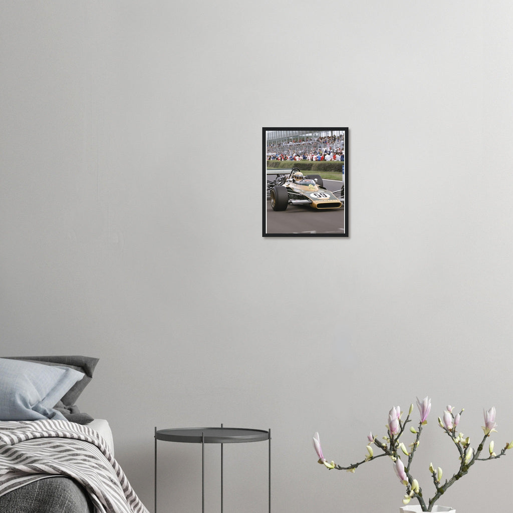 Silverstone Classic F1 Framed Print | Car Wall Art UK - Wild Thread Co