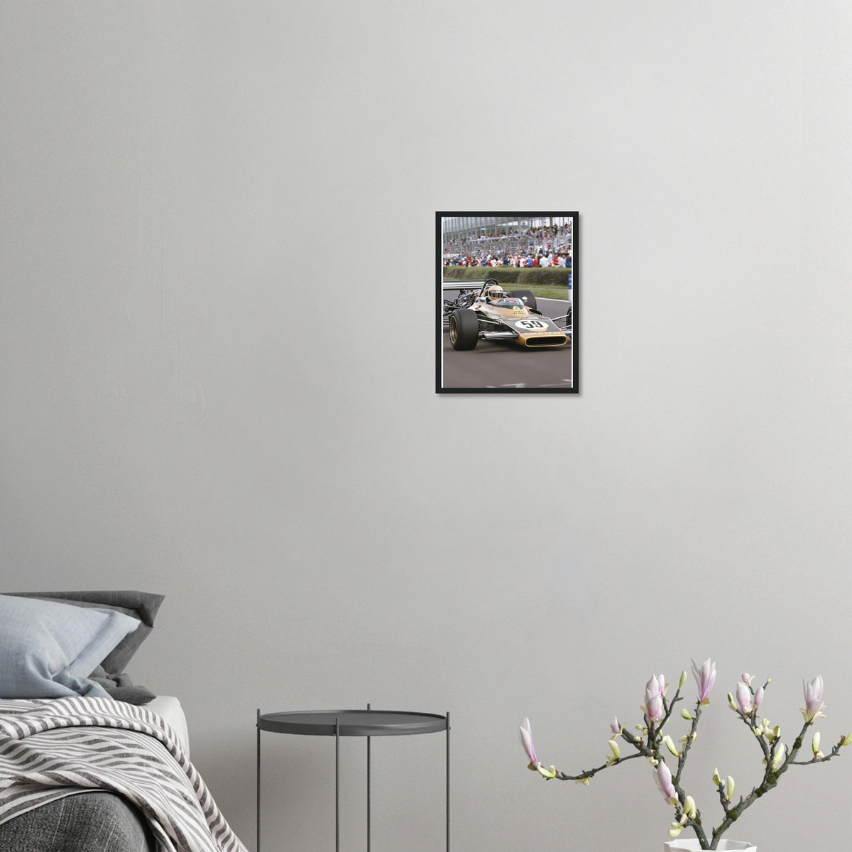 Silverstone Classic F1 Framed Print | Car Wall Art UK - Wild Thread Co