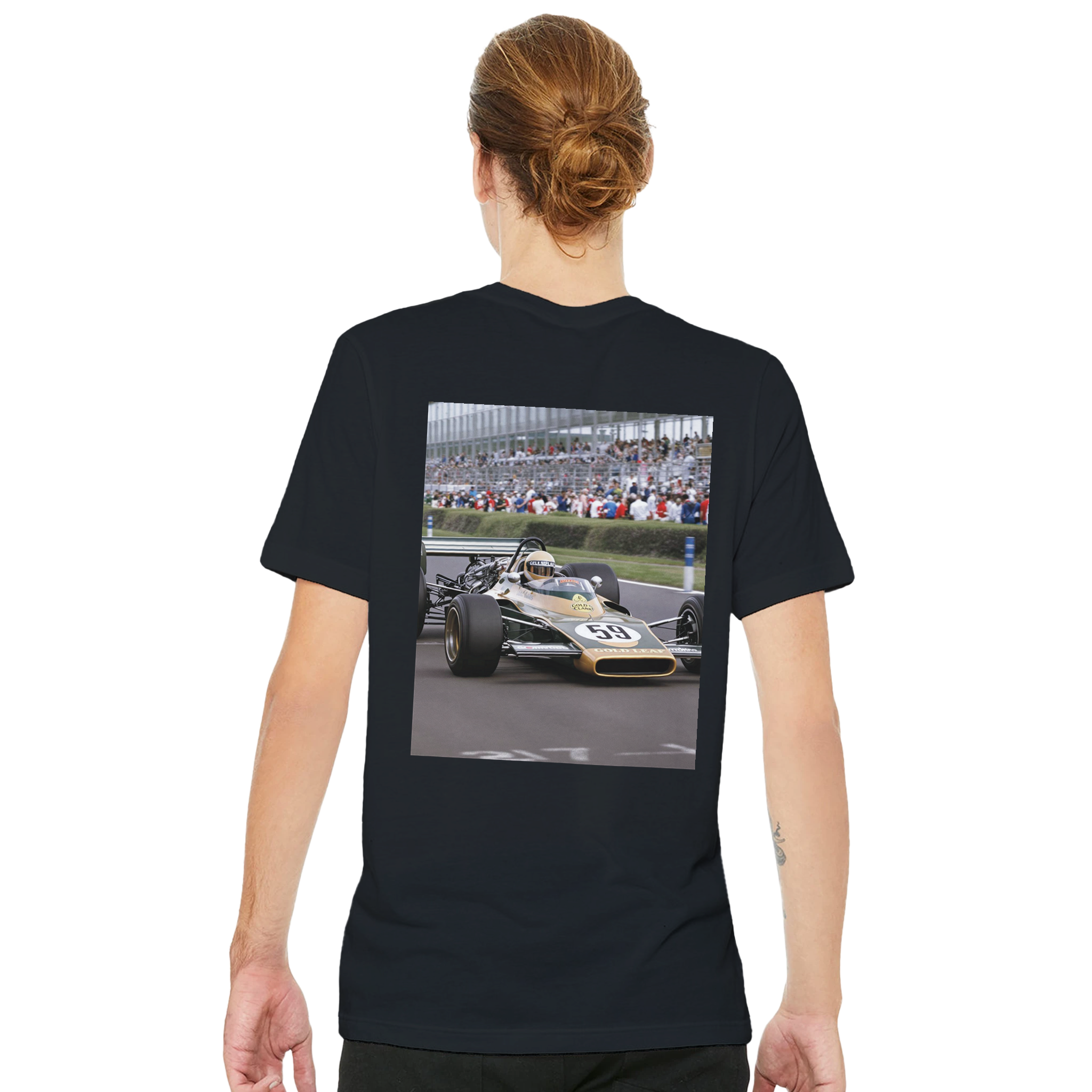 Silverstone Classic F1 T-Shirt — detail view | Wild Thread Co