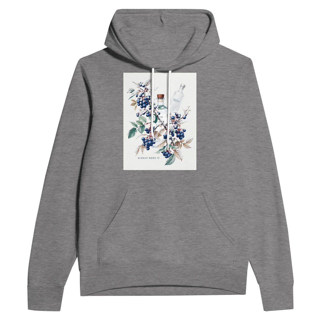 Sloe Gin Hoodie | Blackthorn Berry Hoodie | UK Botanical Gift - Wild Thread Co