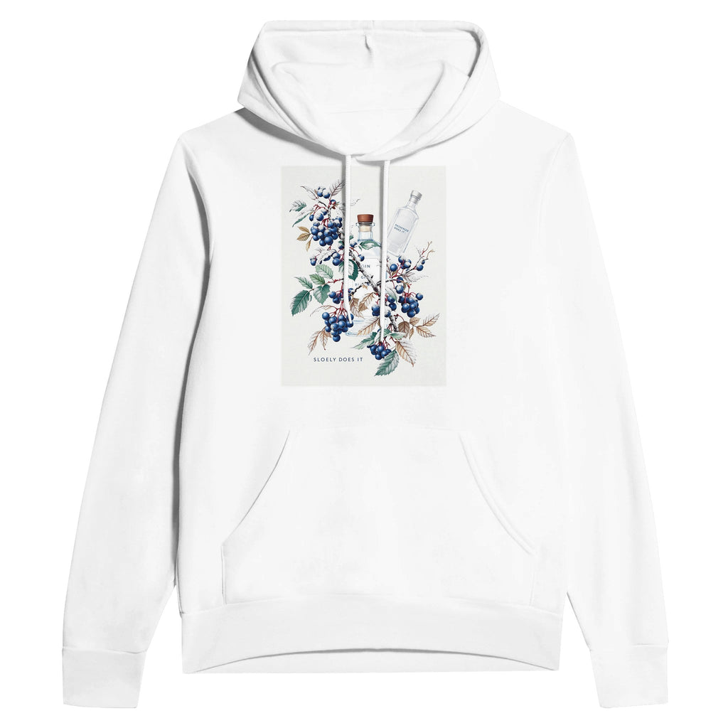 Sloe Gin Hoodie | Blackthorn Berry Hoodie | UK Botanical Gift - Wild Thread Co