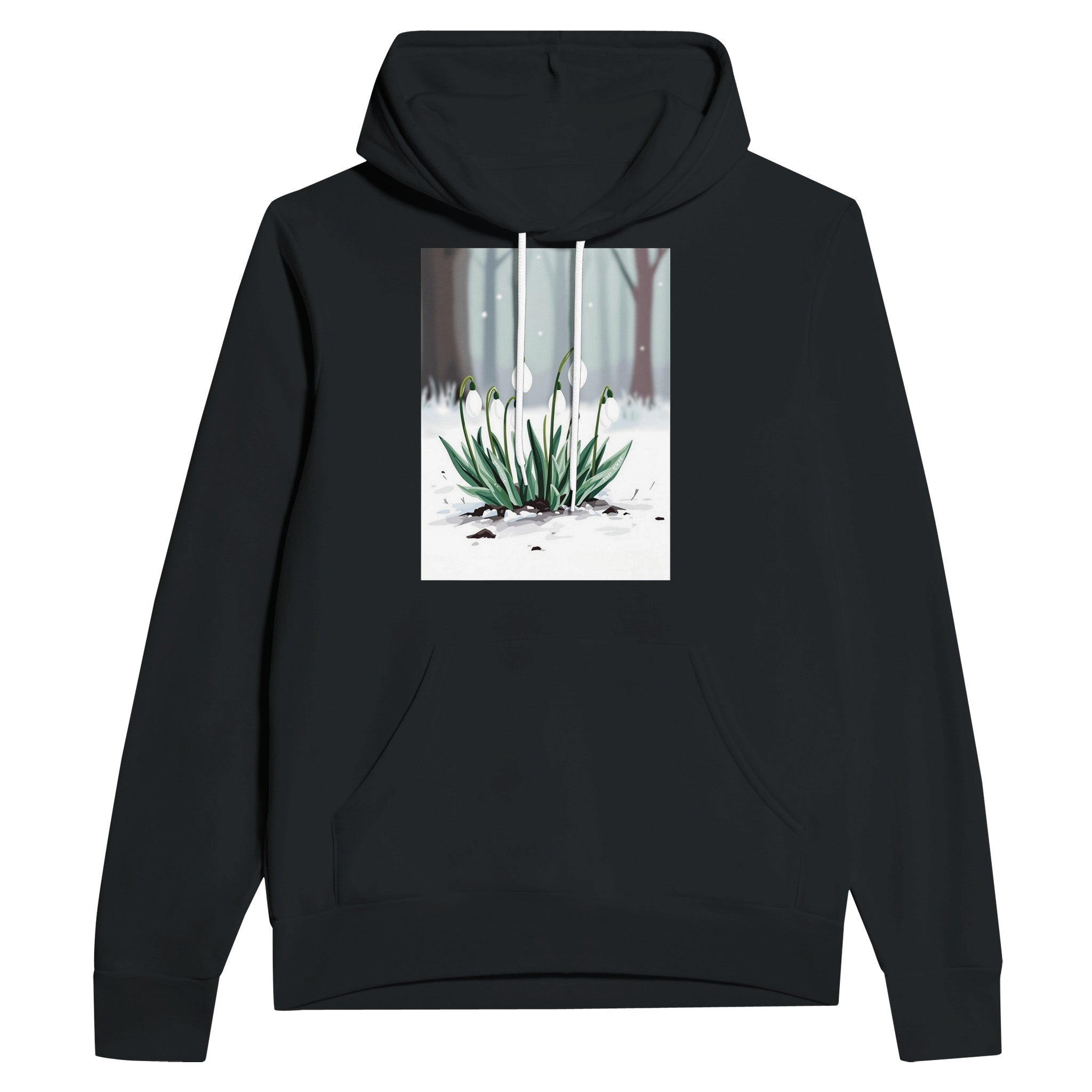Snowdrop Hoodie UK | February First Flowers Hoodie | Spring Gift - Wild Thread Co