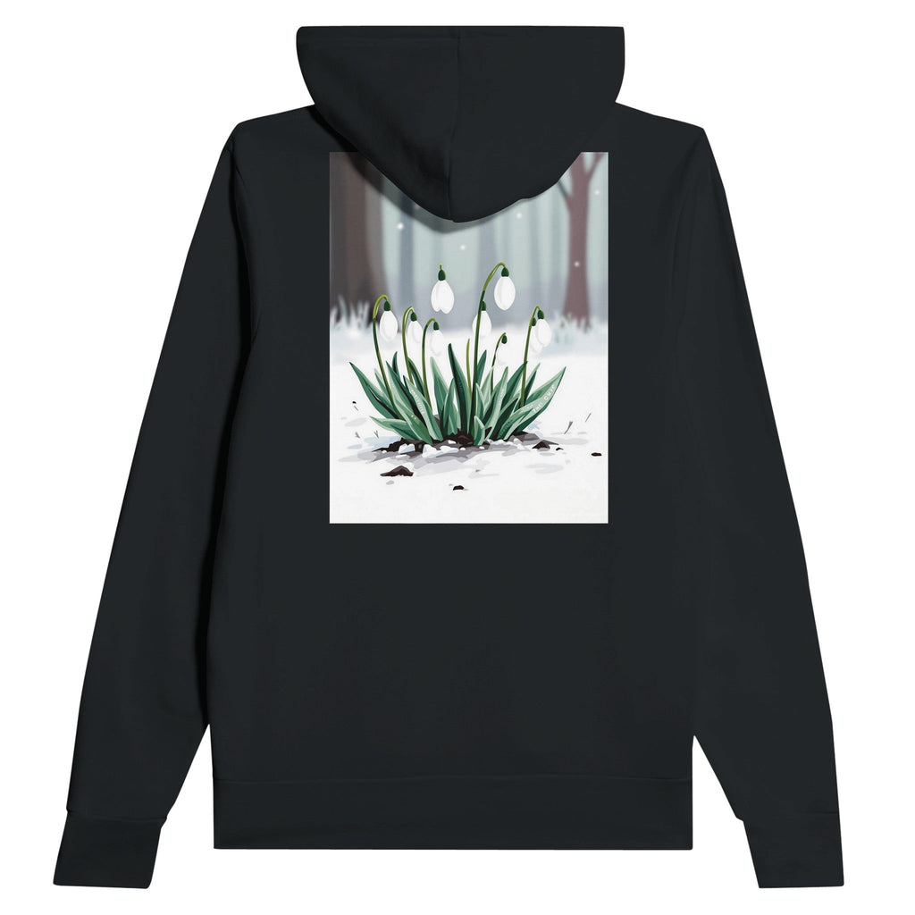 Snowdrop Hoodie UK | February First Flowers Hoodie | Spring Gift - Wild Thread Co