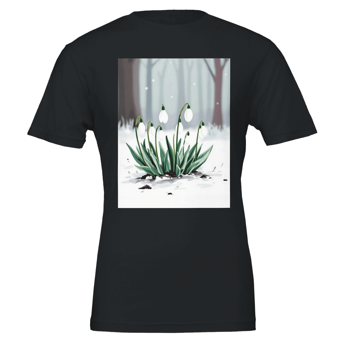 Snowdrop Shirt UK | February First Flowers Tee | Spring Gift - Wild Thread Co