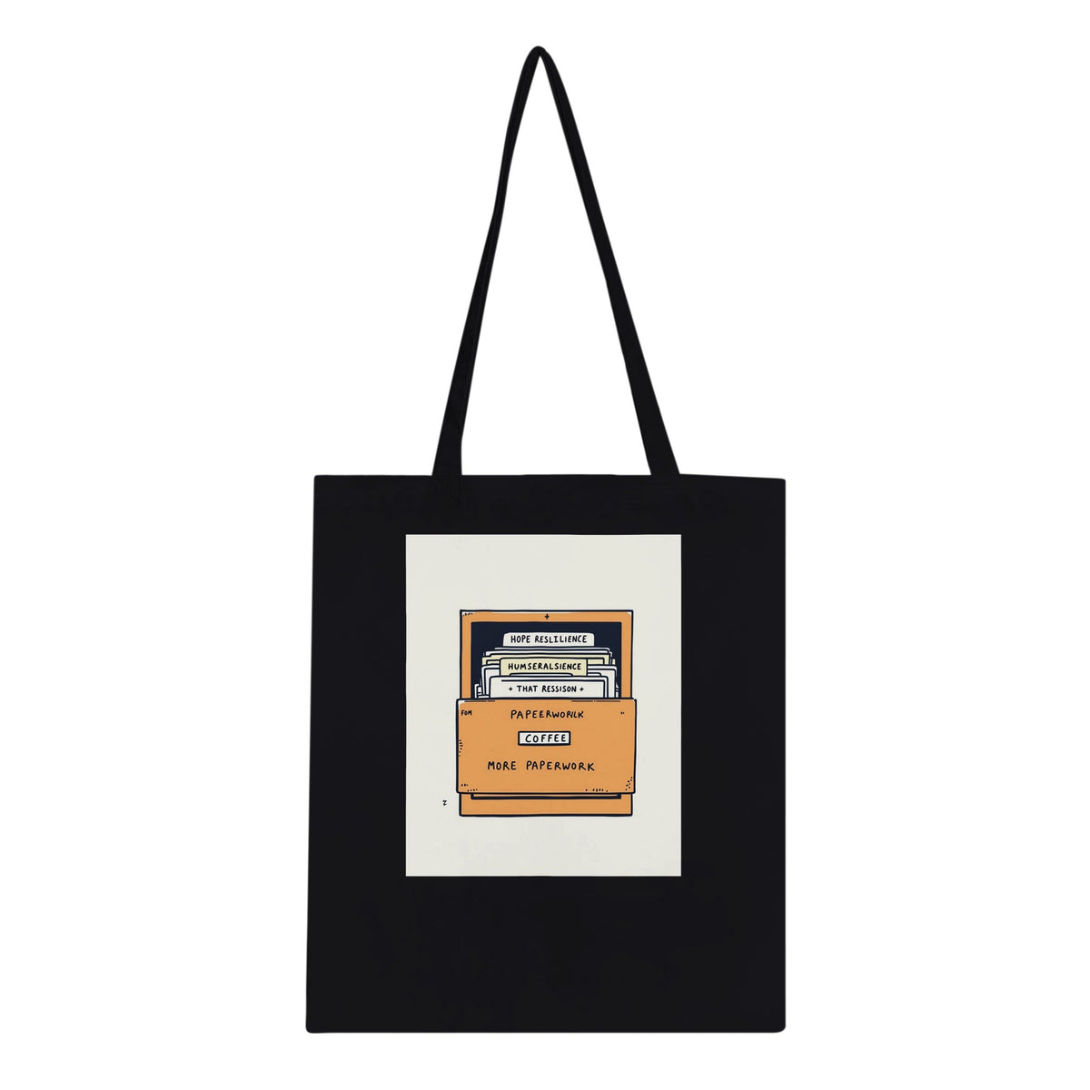 Social Worker Truth Tote Bag Cotton Shopper UK | Unique Gift - Wild Thread Co