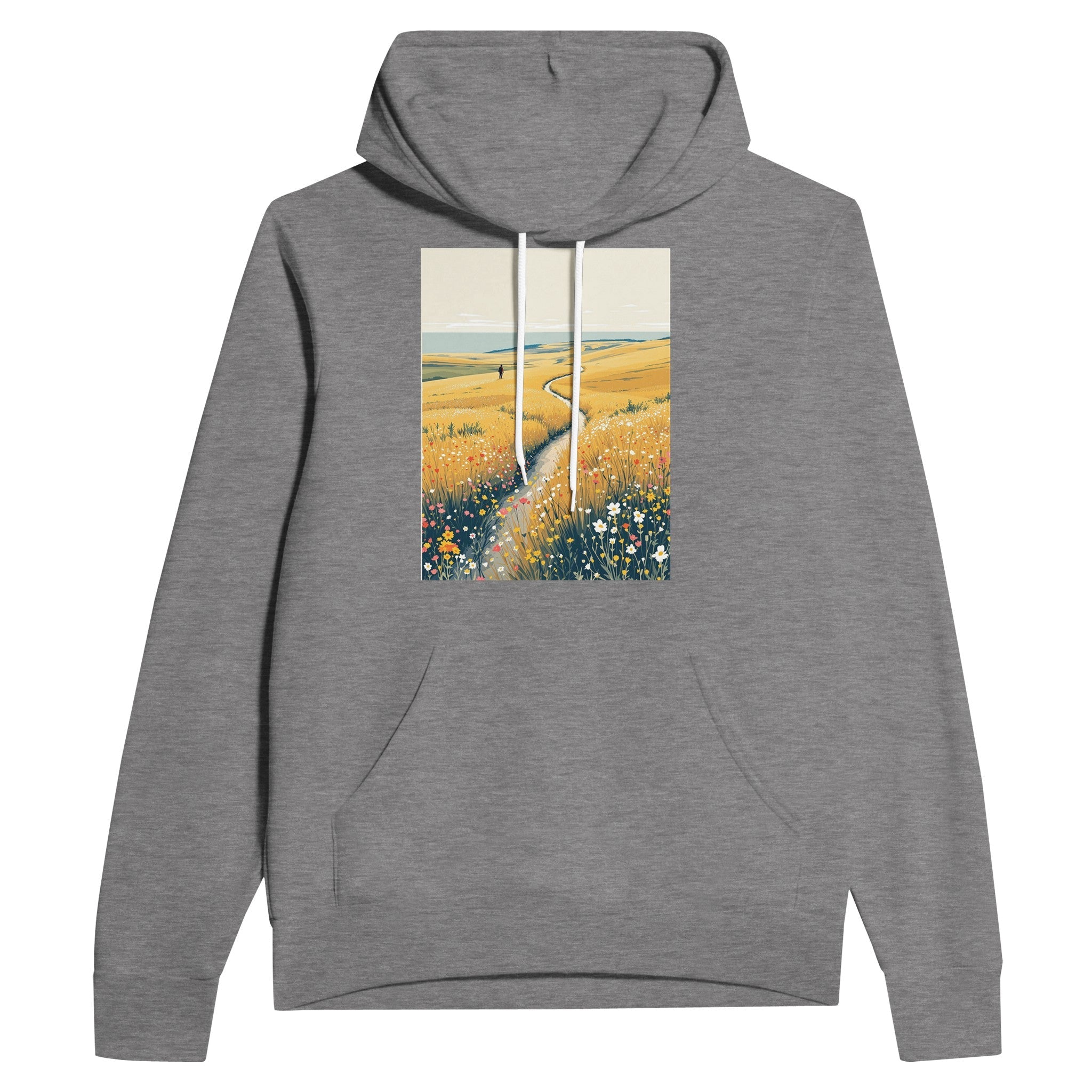 South Downs Walker Hoodie | Chalk Downland Walking Hoodie - Wild Thread Co