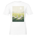 Spring Lambs Field T-Shirt | Rural Gift | The Optimism of March - Wild Thread Co