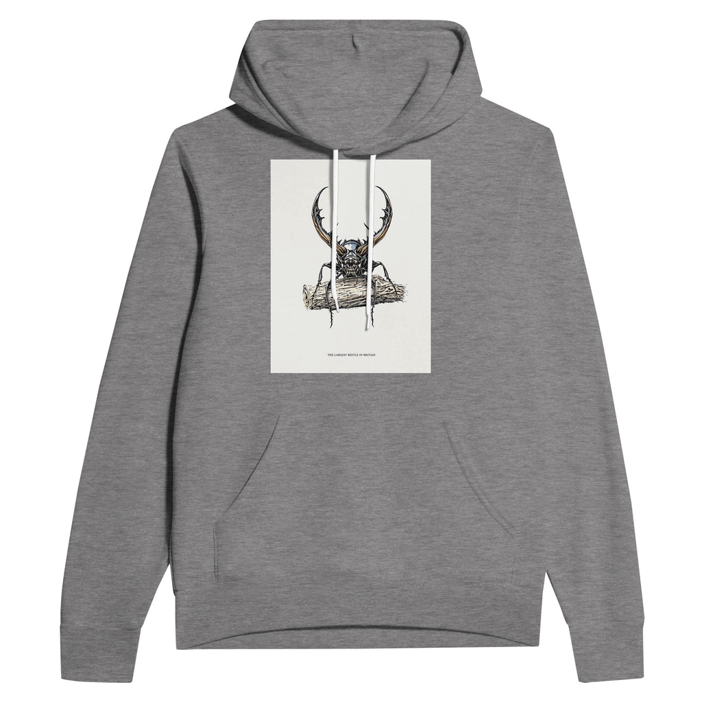 Stag Beetle Hoodie | British Insect Hoodie | Nature Gift UK - Wild Thread Co