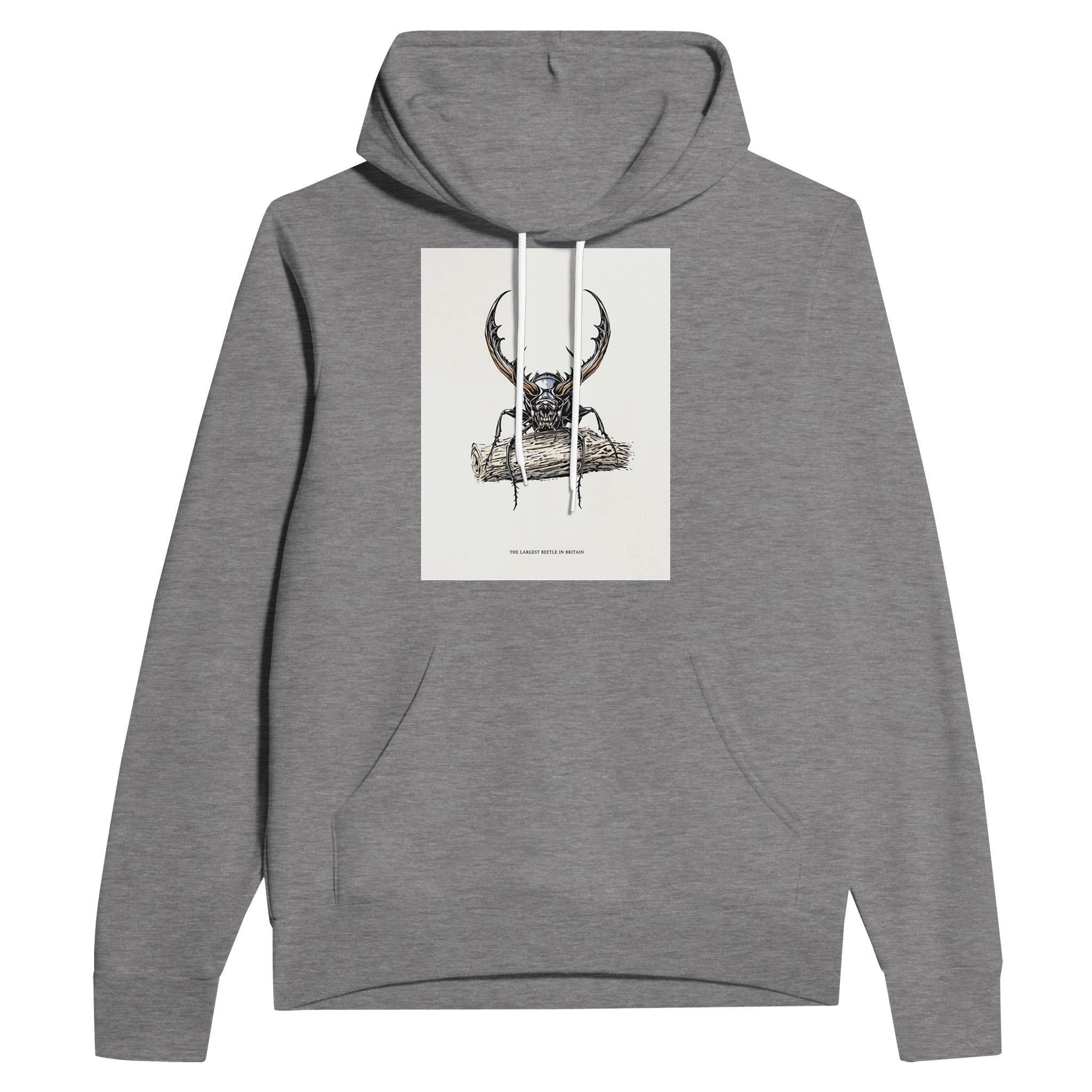 Stag Beetle Hoodie | British Insect Hoodie | Nature Gift UK - Wild Thread Co