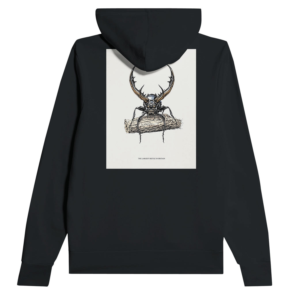 Stag Beetle Hoodie | British Insect Hoodie | Nature Gift UK - Wild Thread Co