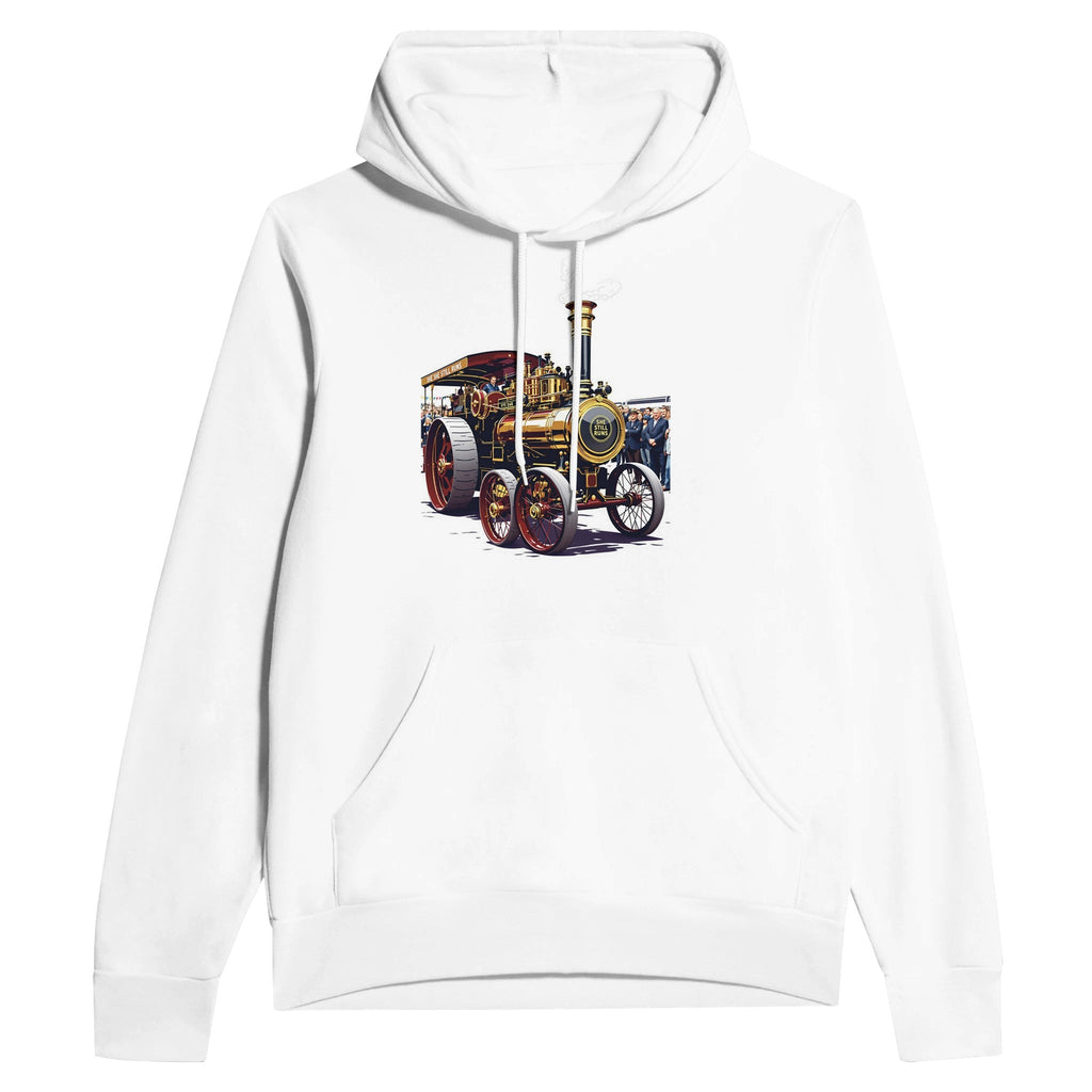 Steam Rally Traction Engine Hoodie | Heritage Machinery Gift - Wild Thread Co