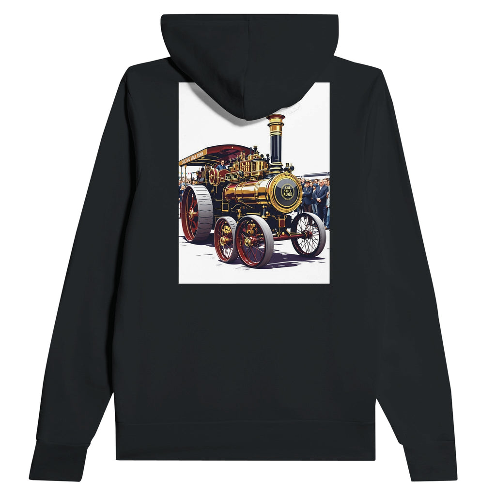 Steam Rally Traction Engine Hoodie | Heritage Machinery Gift - Wild Thread Co