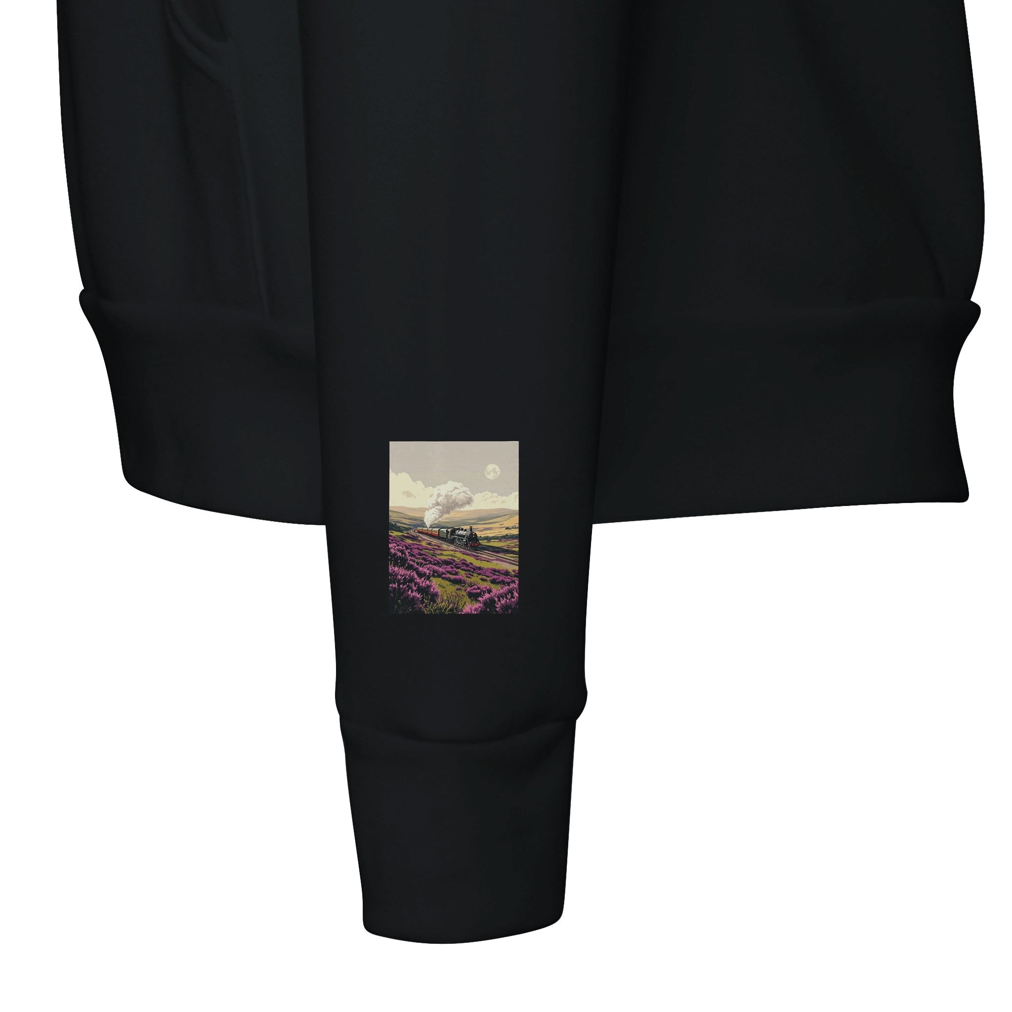 Steam Train Hoodie North Yorkshire Moors Heritage Railway Gift - Wild Thread Co