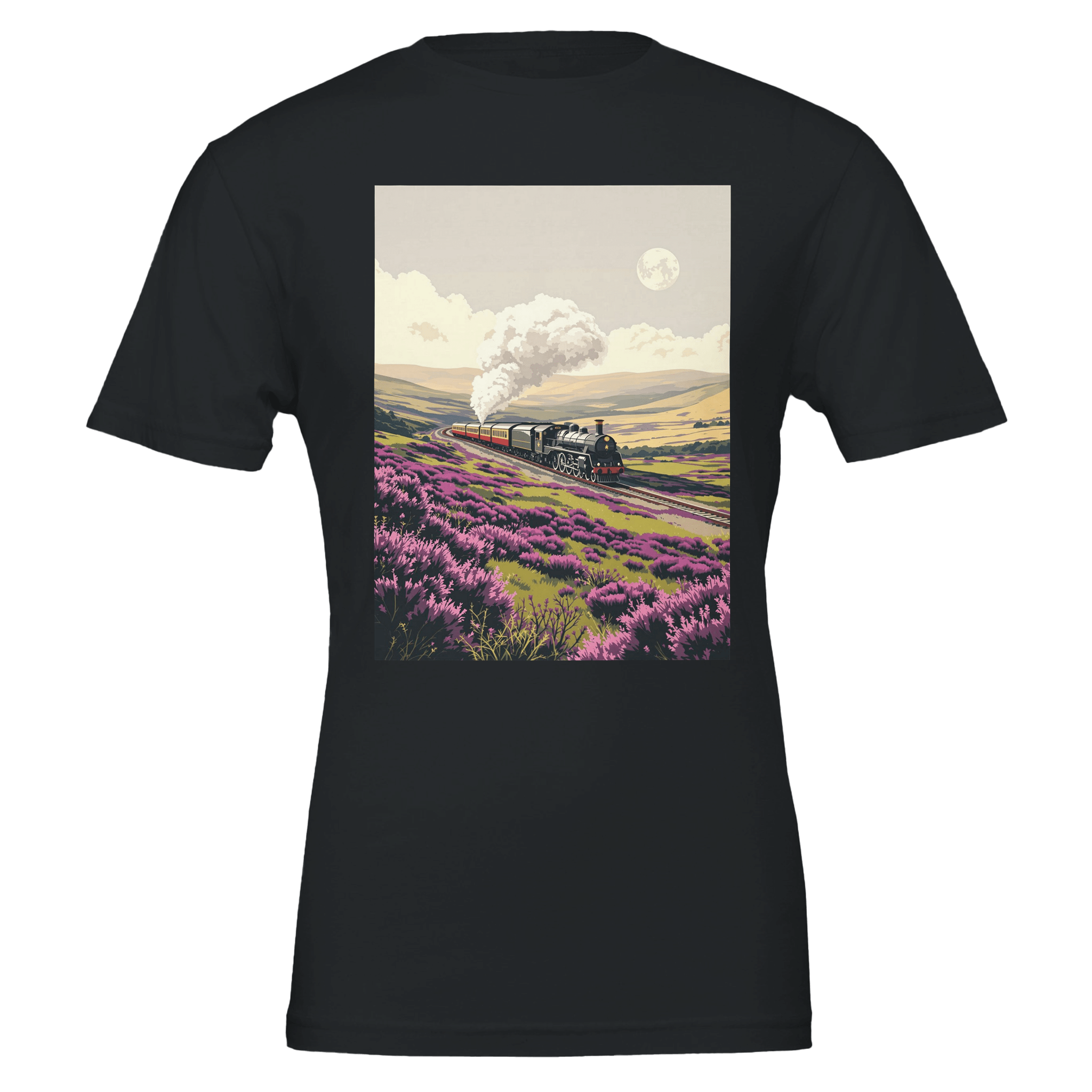 Steam Train T-Shirt North Yorkshire Moors Heritage Railway Gift - Wild Thread Co
