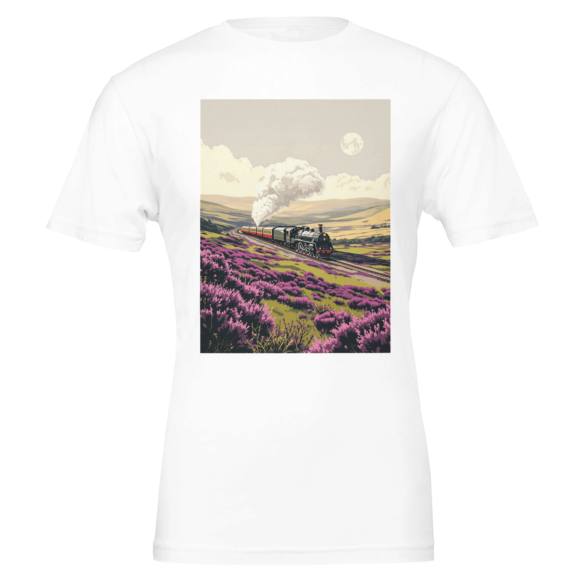 Steam Train T-Shirt North Yorkshire Moors Heritage Railway Gift - Wild Thread Co