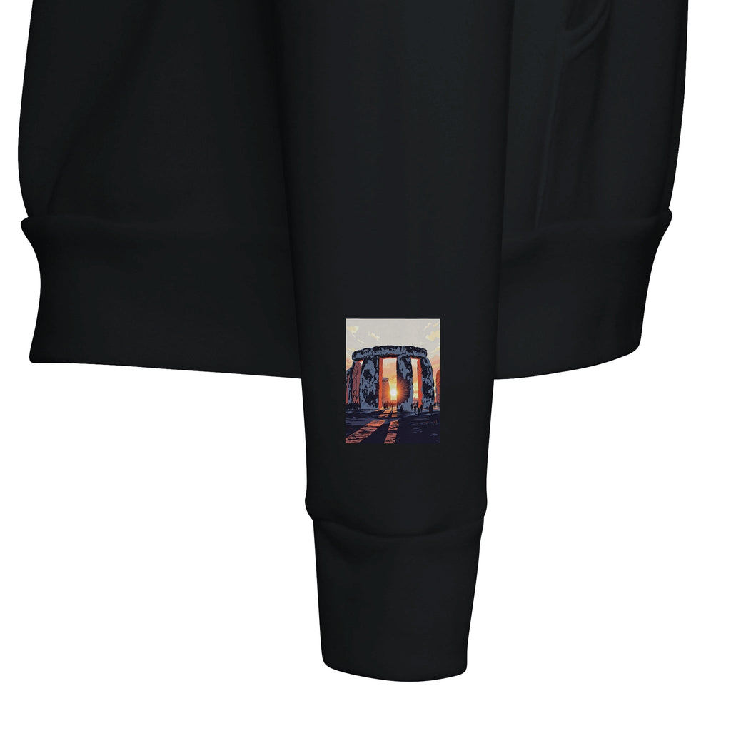 Stonehenge Winter Solstice Hoodie | Ancient Britain Hoodie - Wild Thread Co