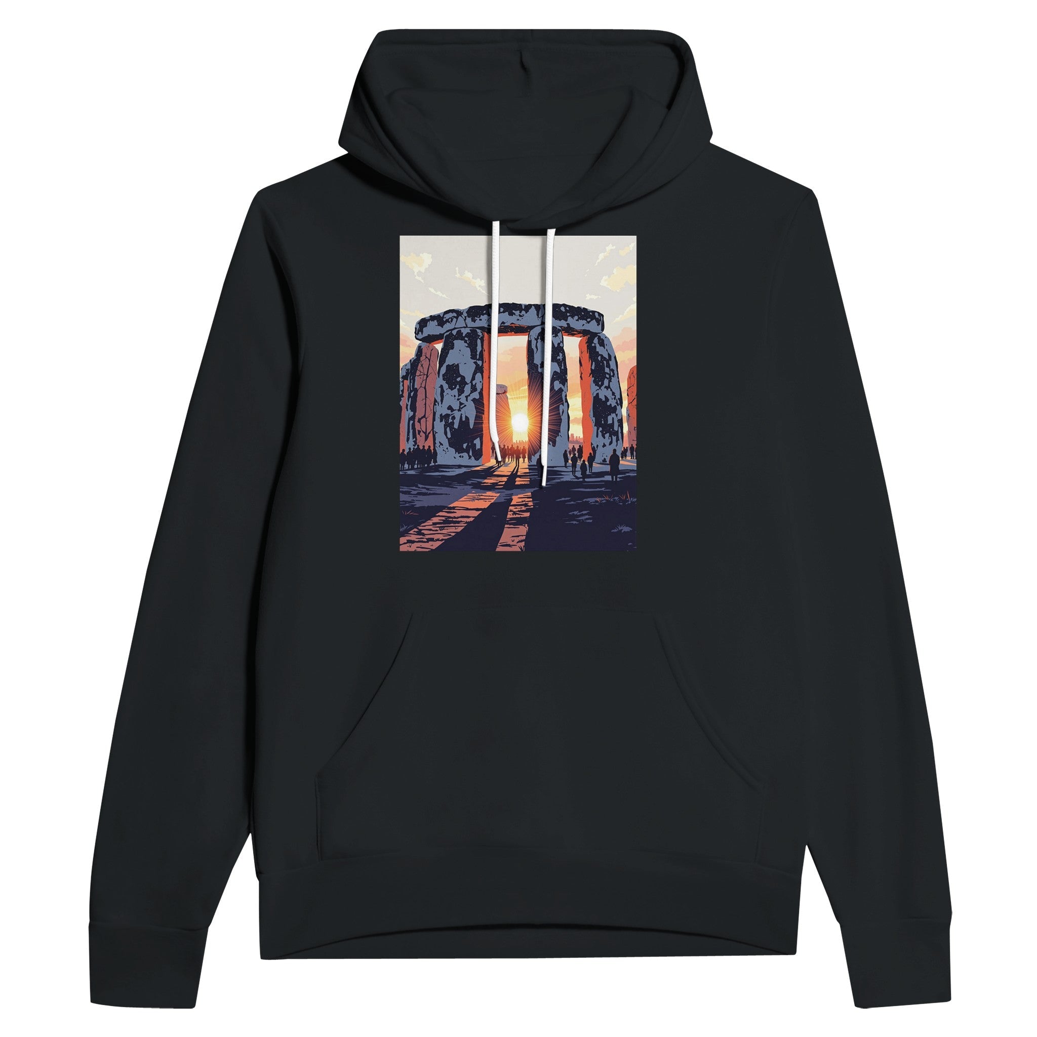 Stonehenge Winter Solstice Hoodie | Ancient Britain Hoodie - Wild Thread Co