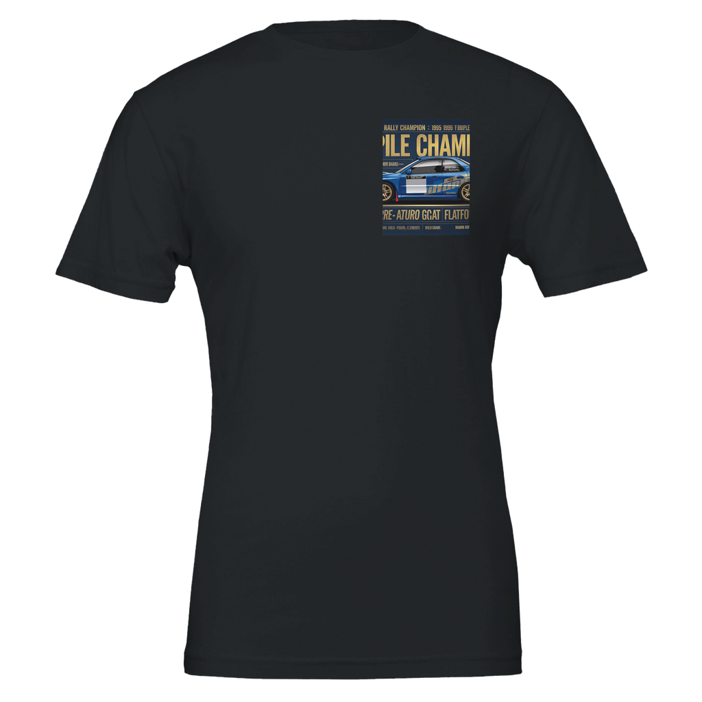 Subaru Wrx Sti Triple Wrc Champion Spec — T-Shirt | Wild Thread Co UK