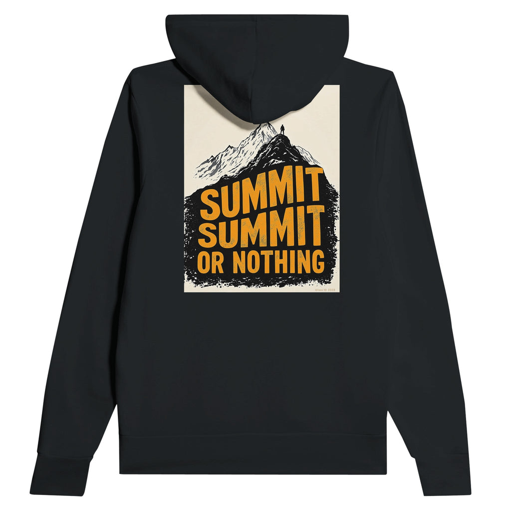 Summit or Nothing Mountain Hoodie | Gorpcore Hiking Hoodie UK | Fell Walker Gift - Wild Thread Co