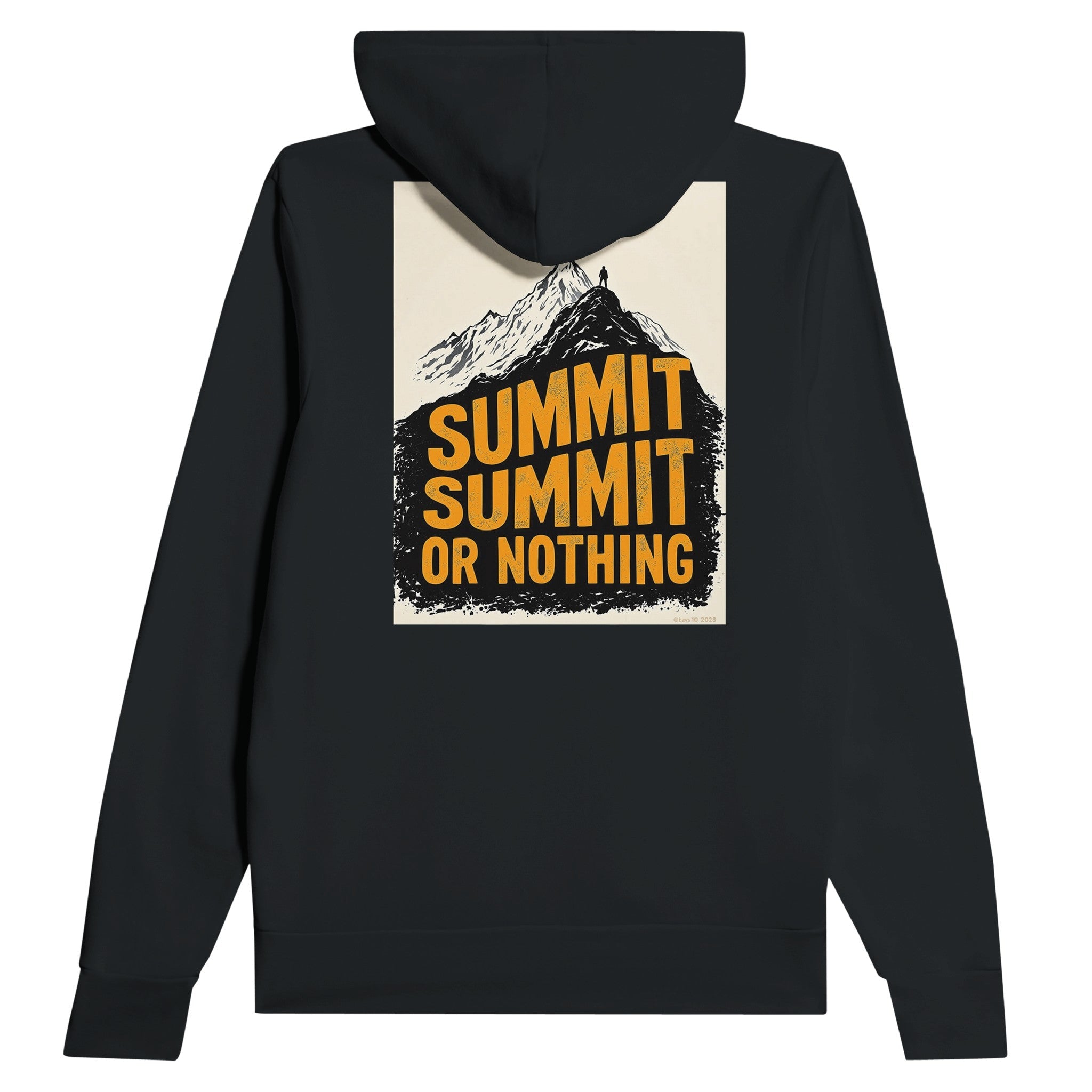 Summit or Nothing Mountain Hoodie | Gorpcore Hiking Hoodie UK | Fell Walker Gift - Wild Thread Co