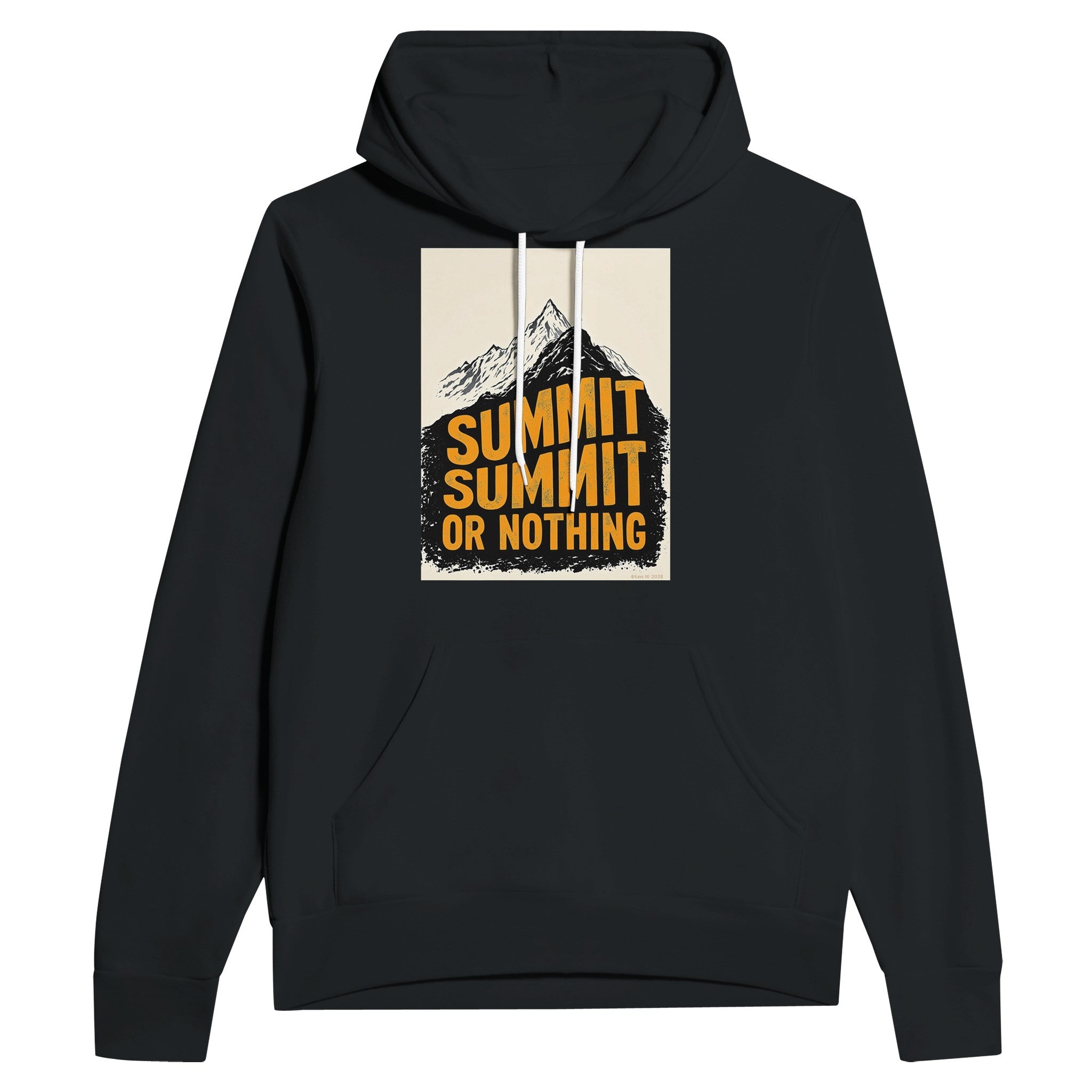 Summit or Nothing Mountain Hoodie | Gorpcore Hiking Hoodie UK | Fell Walker Gift - Wild Thread Co