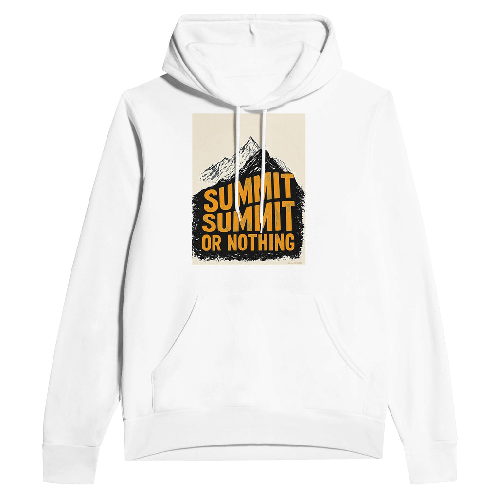 Summit or Nothing Mountain Hoodie | Gorpcore Hiking Hoodie UK | Fell Walker Gift - Wild Thread Co