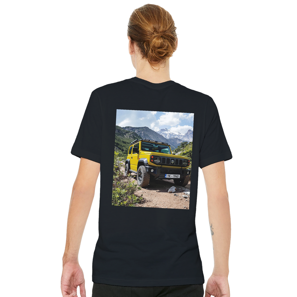 Suzuki Jimny Mountain T-Shirt | Car Enthusiast Gift UK - Wild Thread Co
