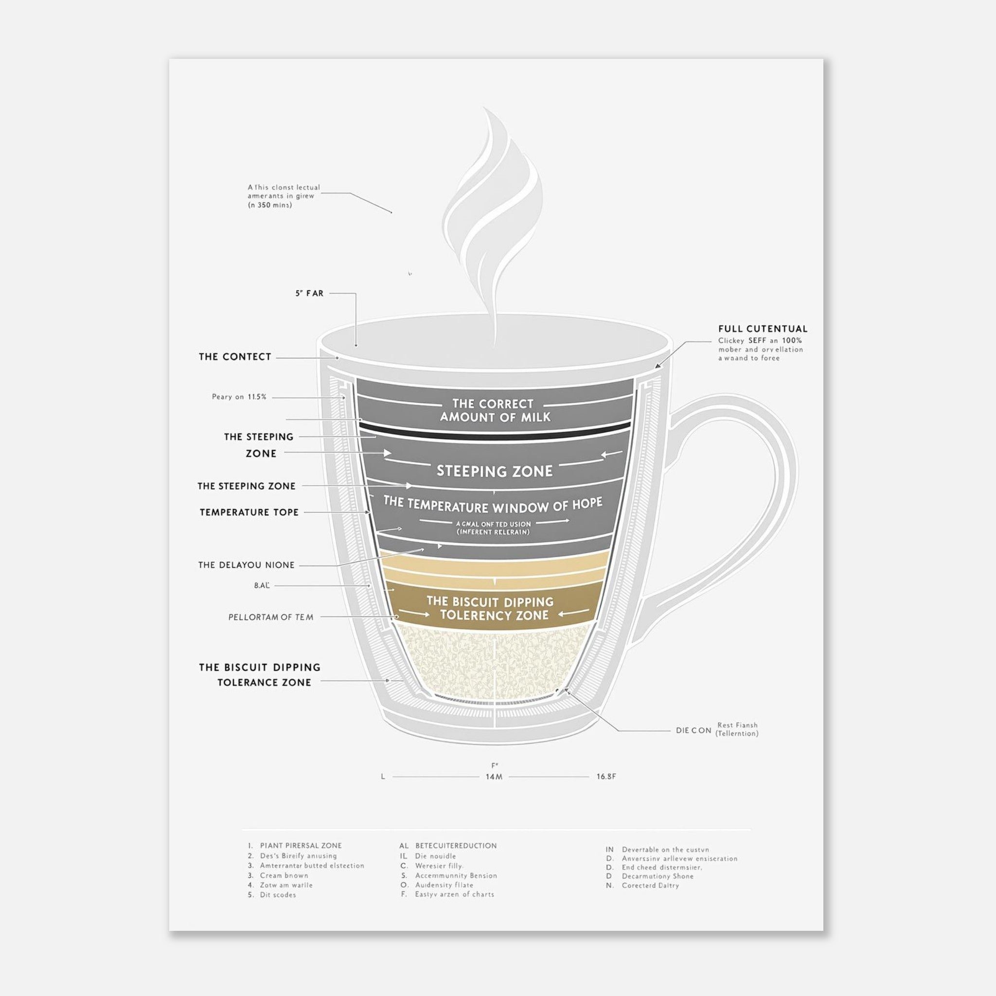 Tea Engineering Cross-section Art Print Art Print — detail view | Wild Thread Co