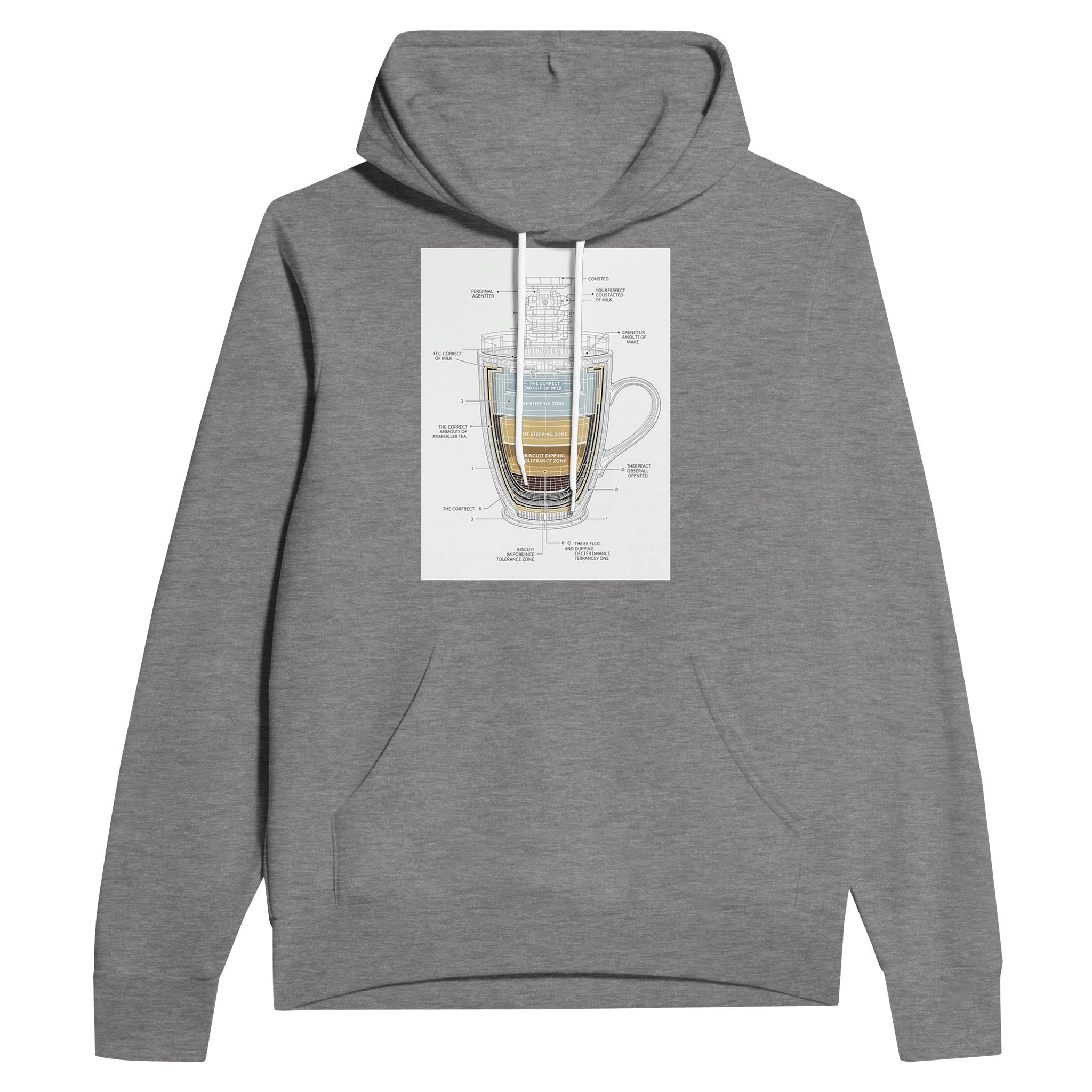 Tea Engineering Hoodie British Tea Lover Gift UK - Wild Thread Co
